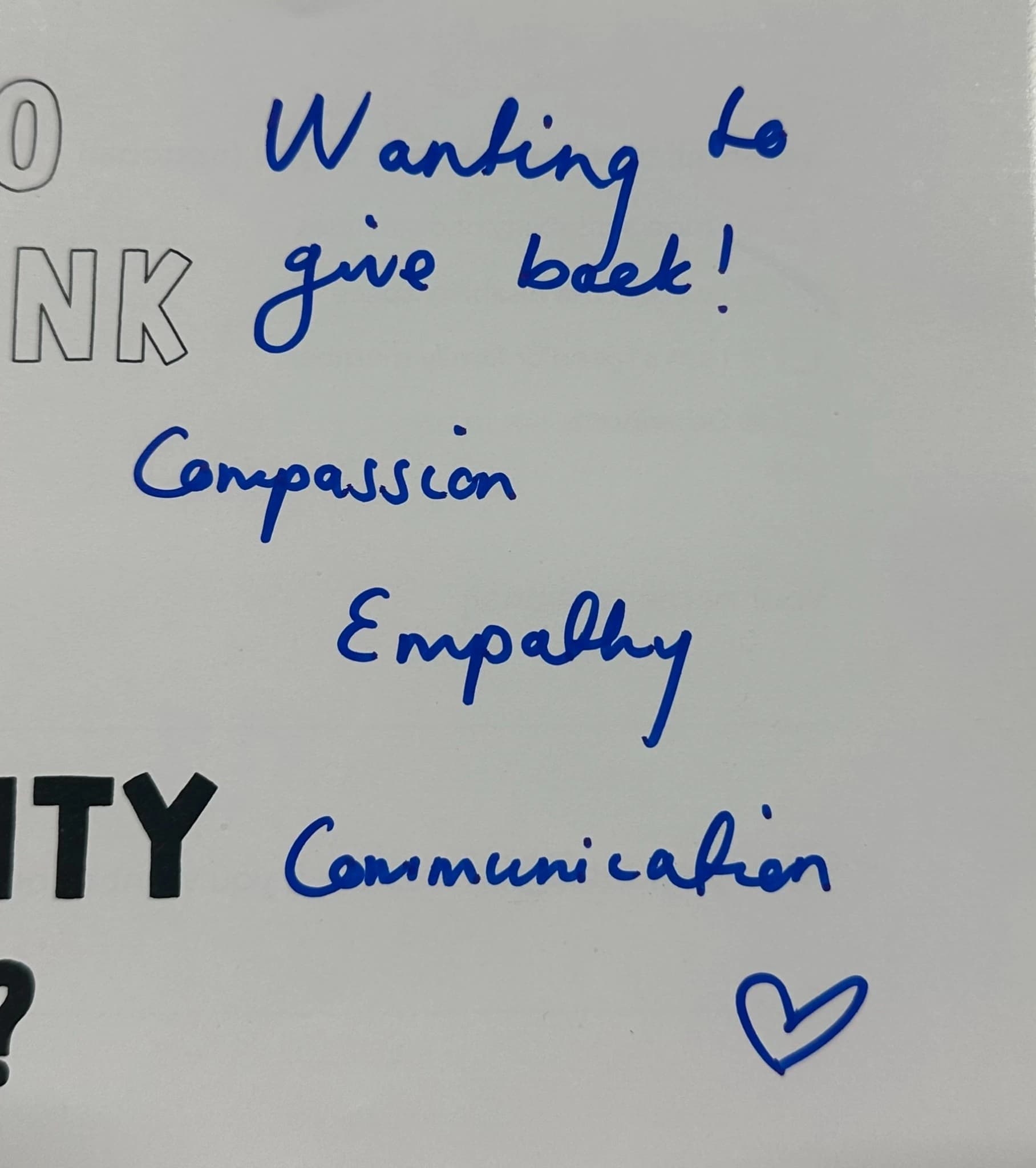 Wanting to give back! Compassion Empathy Communication ❤️